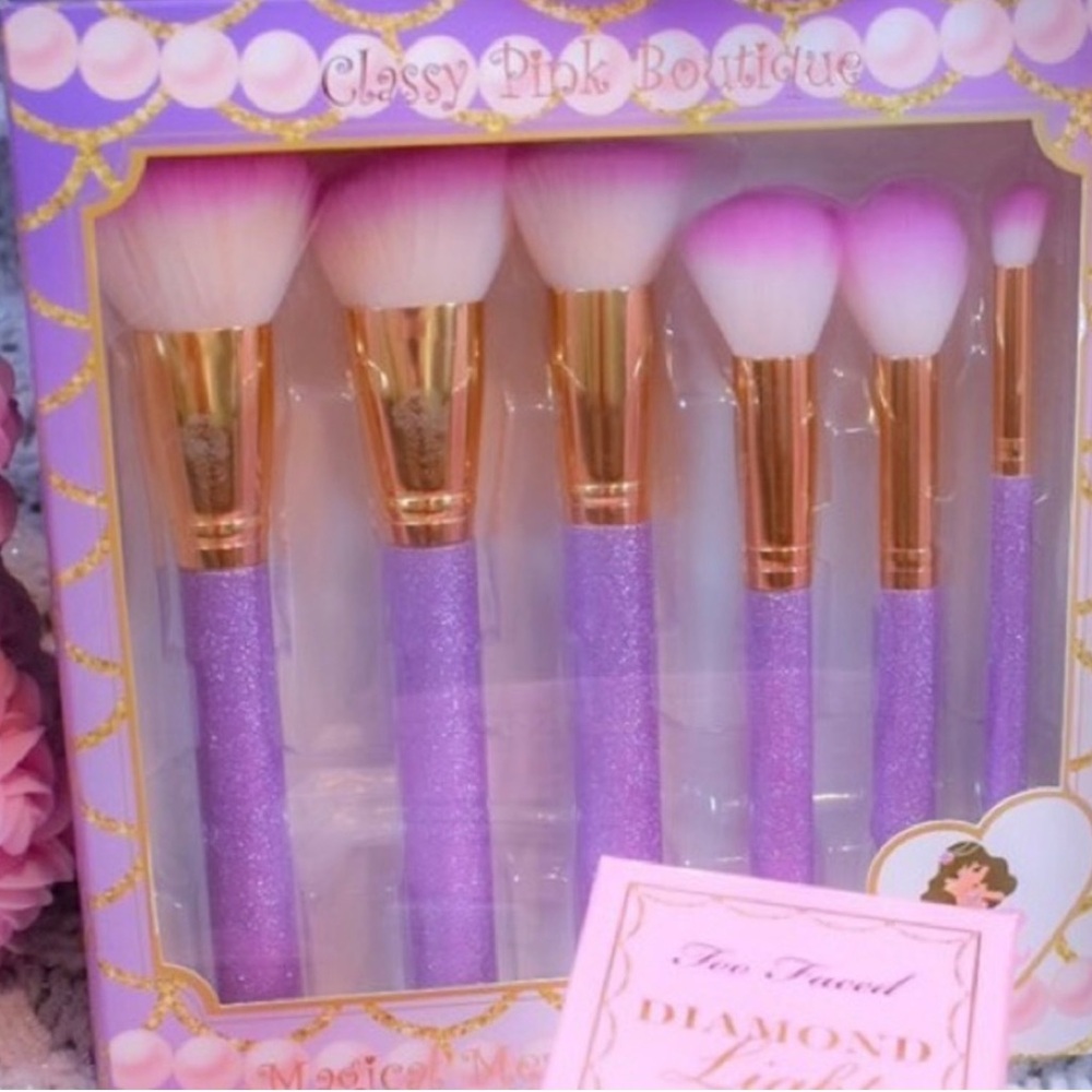 Mermaid brush set
